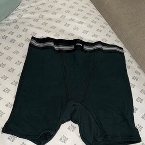 SKIMS Dark Green Boxer Briefs